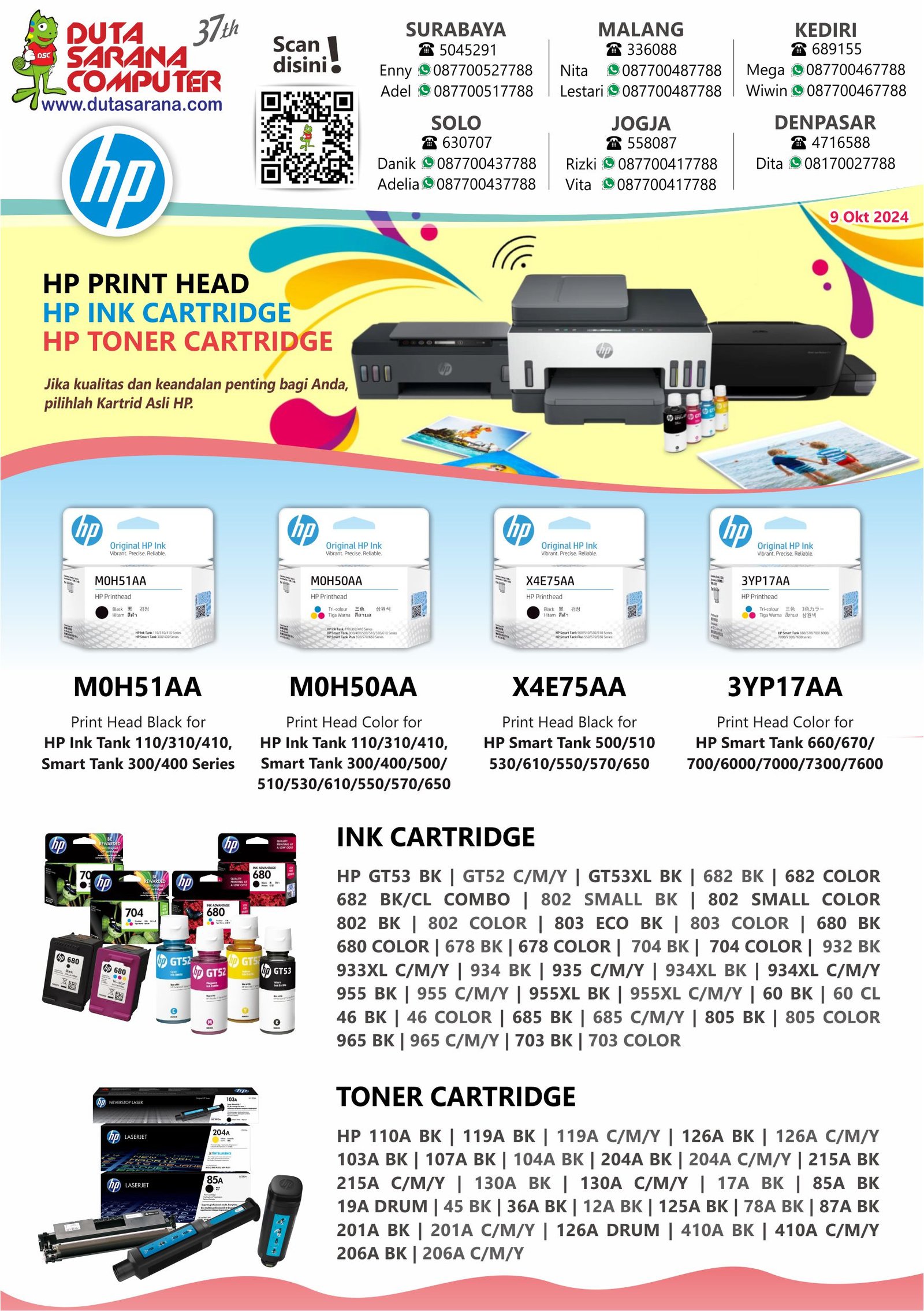 DUTA SARANA COMPUTER - PRICE LIST