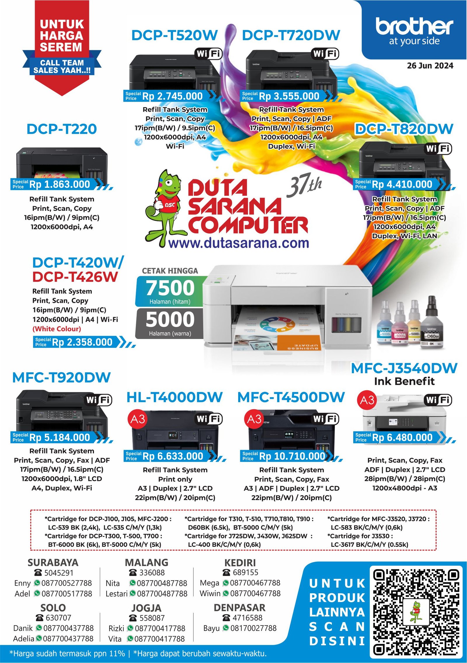 DUTA SARANA COMPUTER - PRICE LIST